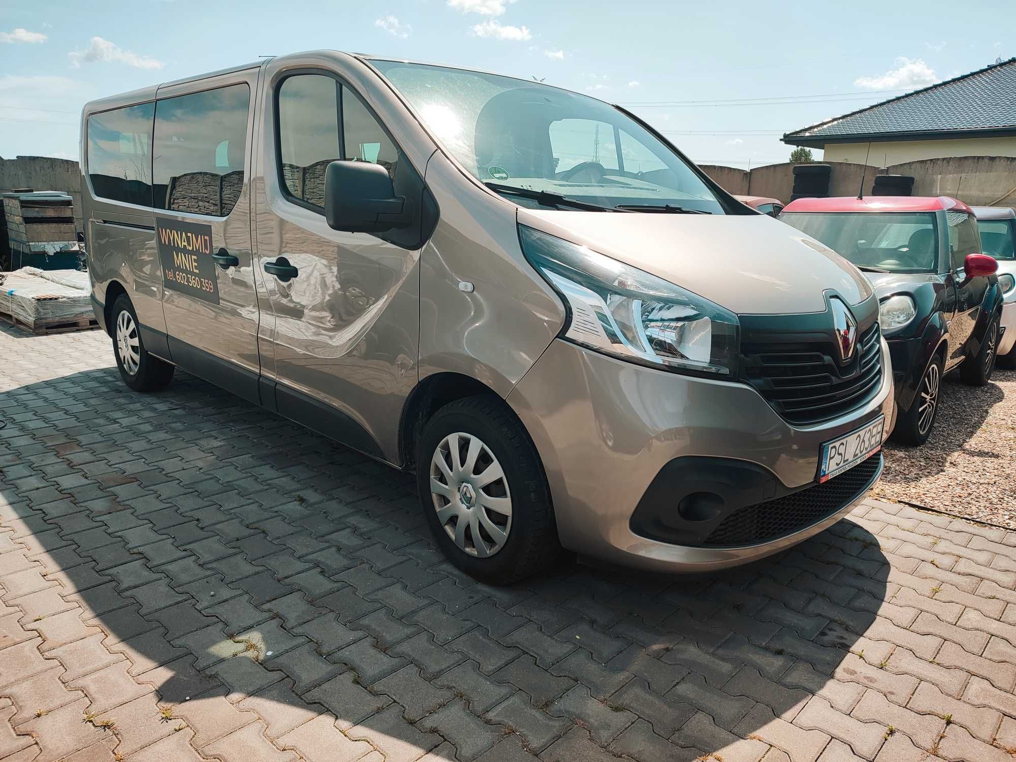 Wynajem bus 9 osobowy Renault Trafic Wolny termin 17-26.07