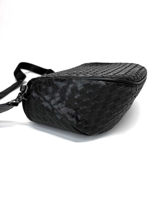 Чоловіча сумка Bottega Veneta з натуральної шкіри