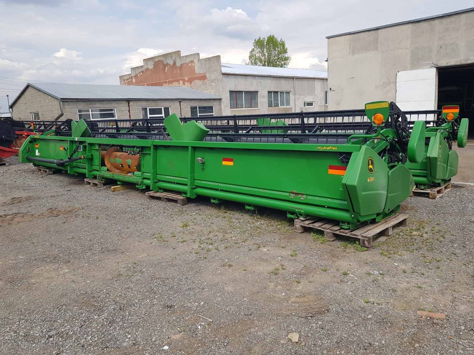 Жатка гідрофлекс з США John deere F635. 10,6m рік 2012.