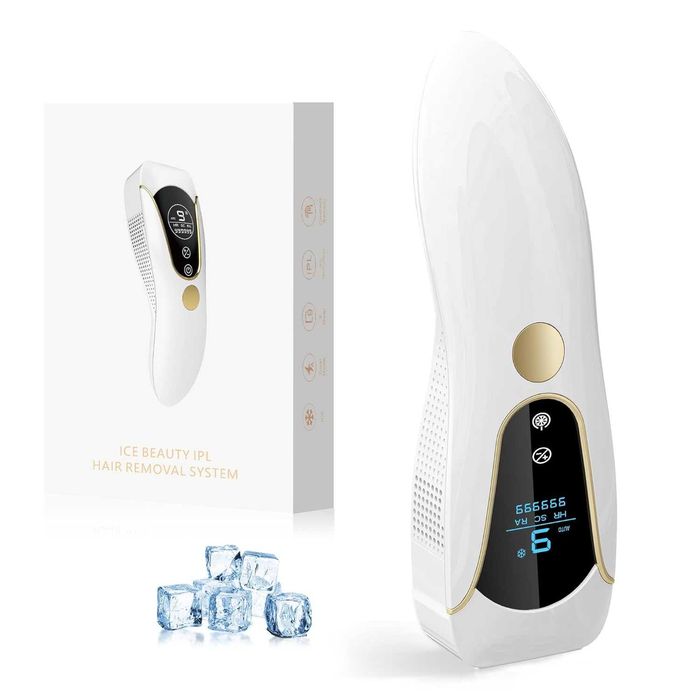 Depiladora laser com sistema de resfriamento, remoção permanente pelos