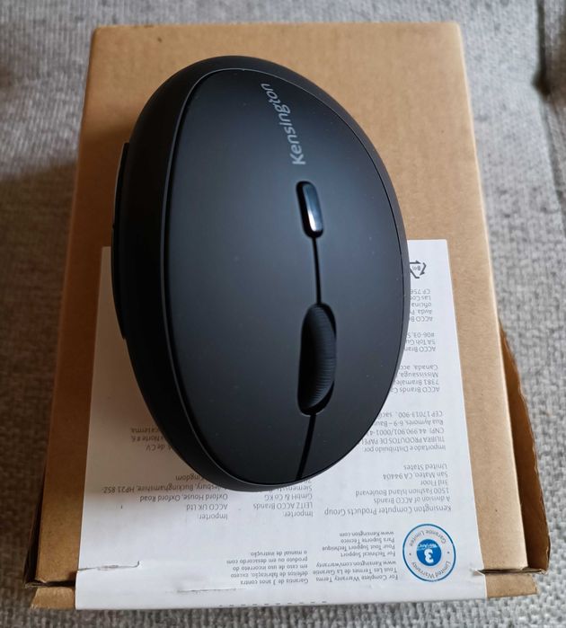 Mysz bezprzewodowa dla leworęcznych Kensington Ergo Pro Fit K79810WW