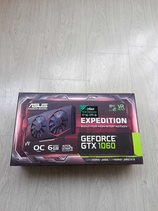 Відеокарта Asus GeForce GTX 1060 Expedition OC 6GB GDDR5