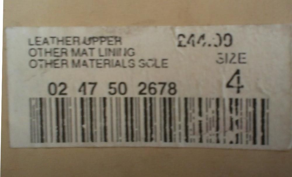 ТУФЛІ білі Hush Puppies 37 шкіряні