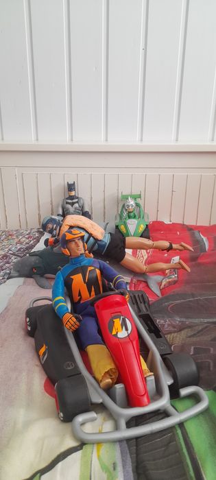 Brinquedos Batman + PJ Mask Gekko + Action Man
