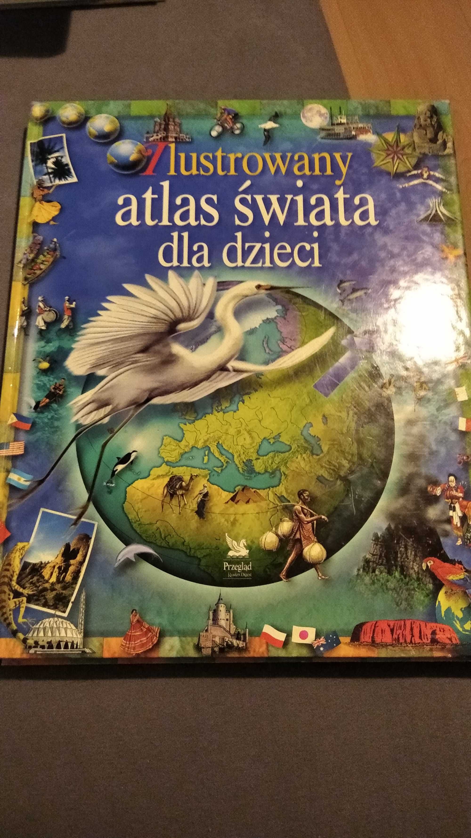 Ilustrowany atlas świata dla dzieci święta gwiazdka