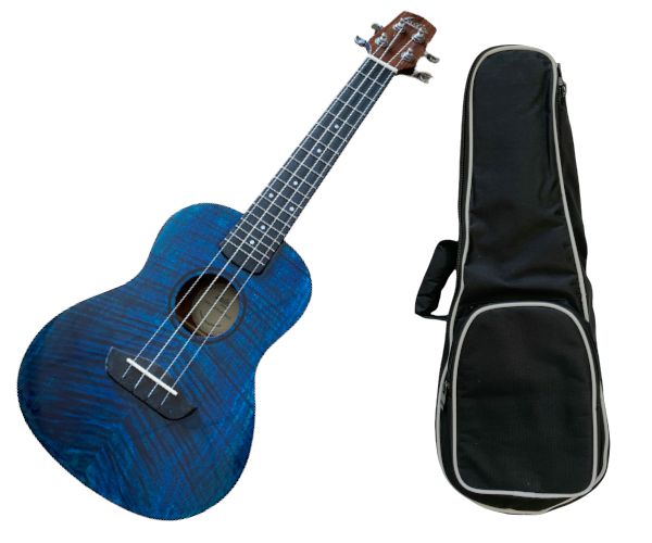 Laila UDW-2313-FO (HG Blue) - ukulele koncertowe + POKROWIEC