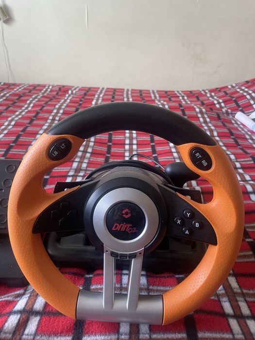 Кермо Speedlink DRIFT O.Z. Racing Wheel PC Black Orange Б/У