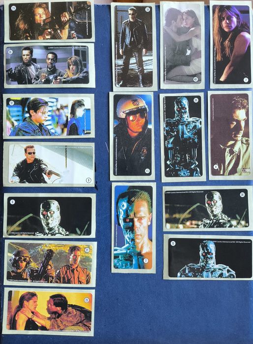 Терминатор наклейки 90х