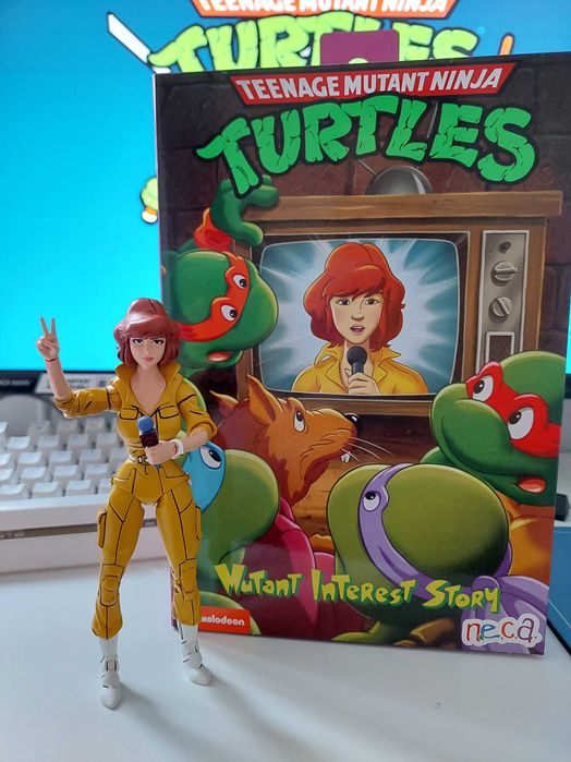Figurka Neca TMNT: Cartoon - Ultimate April O'Neil