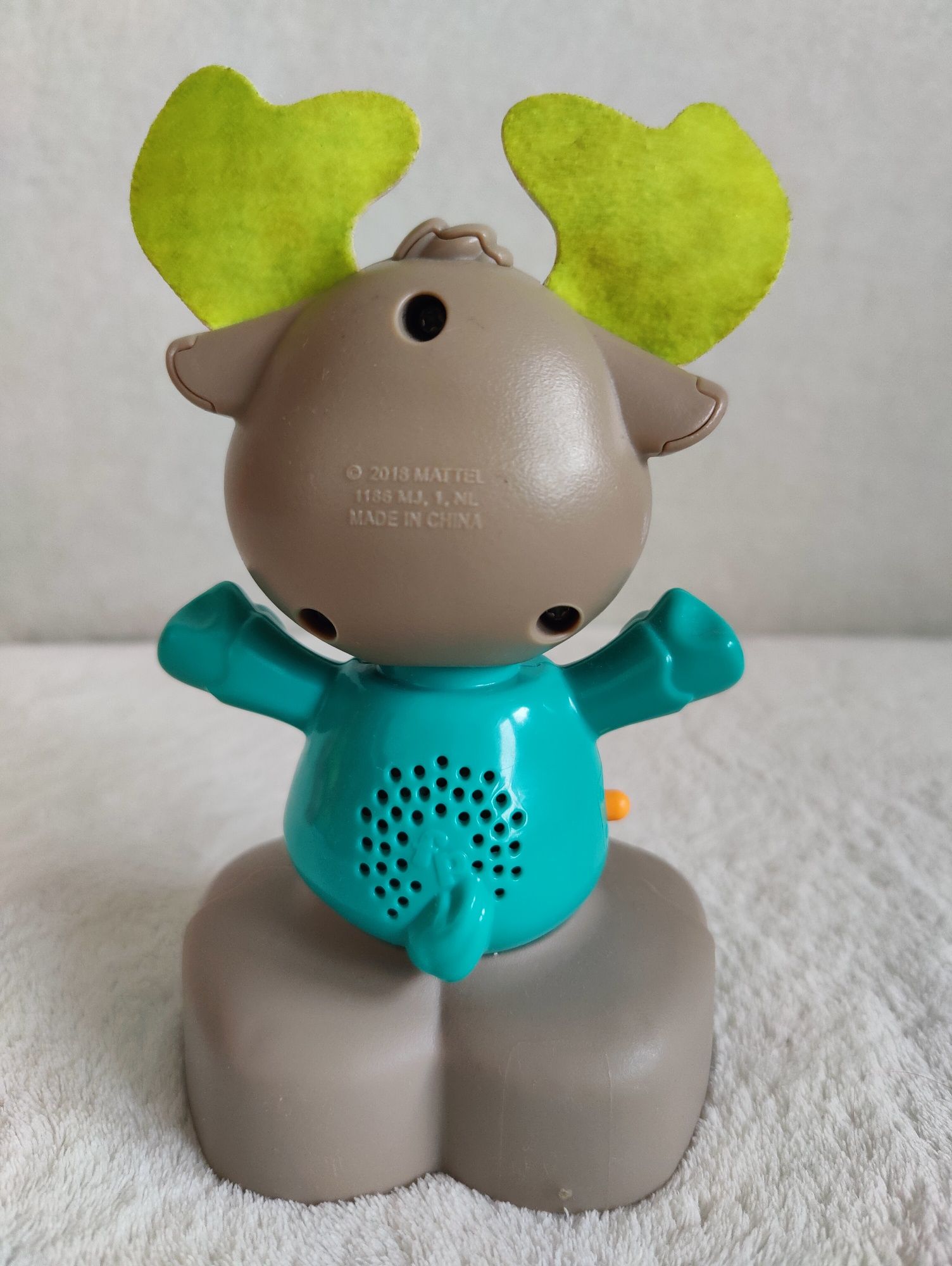 Fisher Price interaktywny łoś nauka liczb i zasady przyczyny i skutku