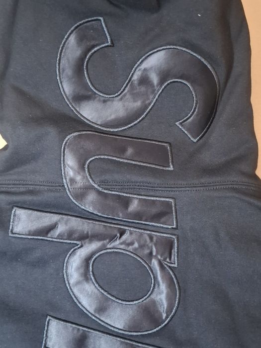 Худі / Худи / Supreme Black Big Logo