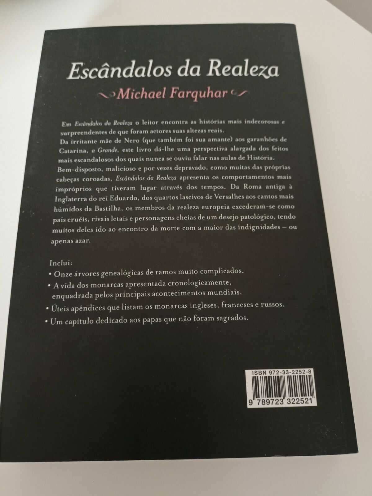 Escândalos da Realeza de Michael Farquhar