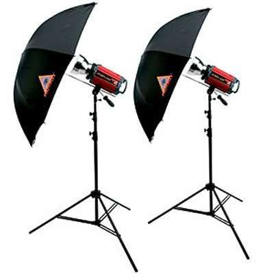 Kit Estudio Photoflex 2x 300W com mala de transporte