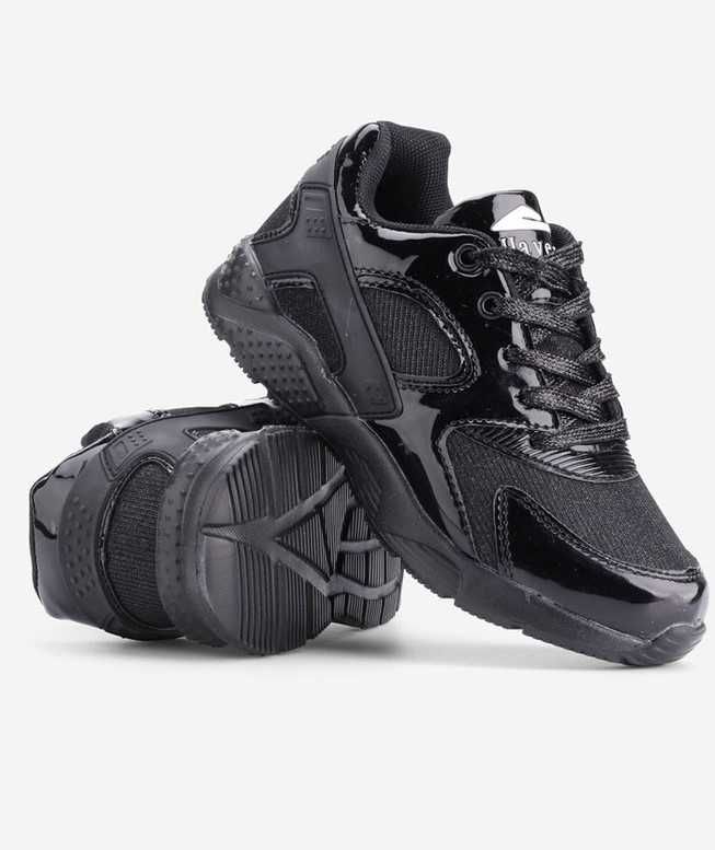 Buty sportowe dzieci czarne adidasy szkoła r.33, 21,5 cm