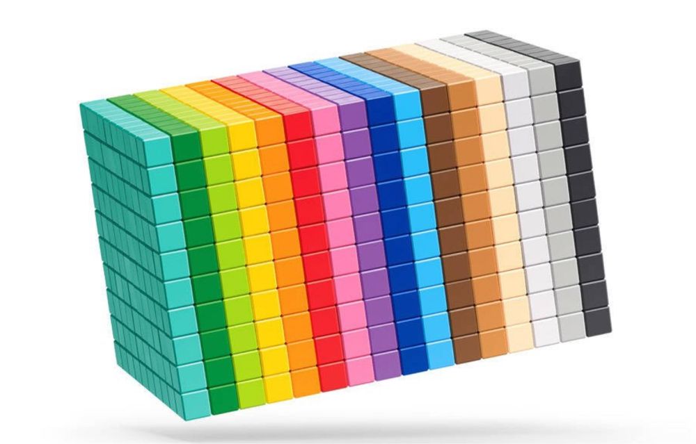 Klocki Magnetyczne Pixio, idealne na prezent. 1600 sztuk Minecraft