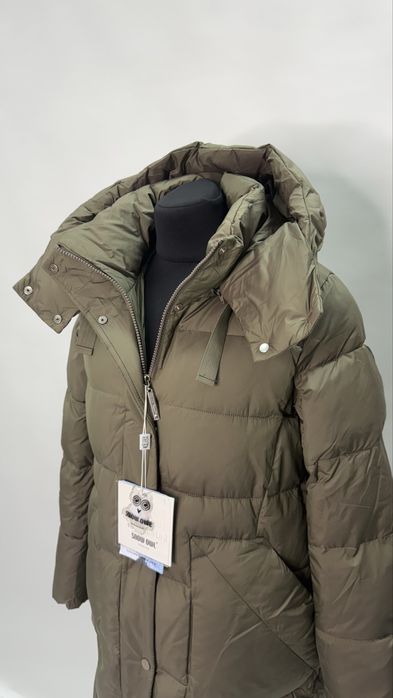 Жіночий подовженний пуховик Snow Owl усі розміри S-XXL