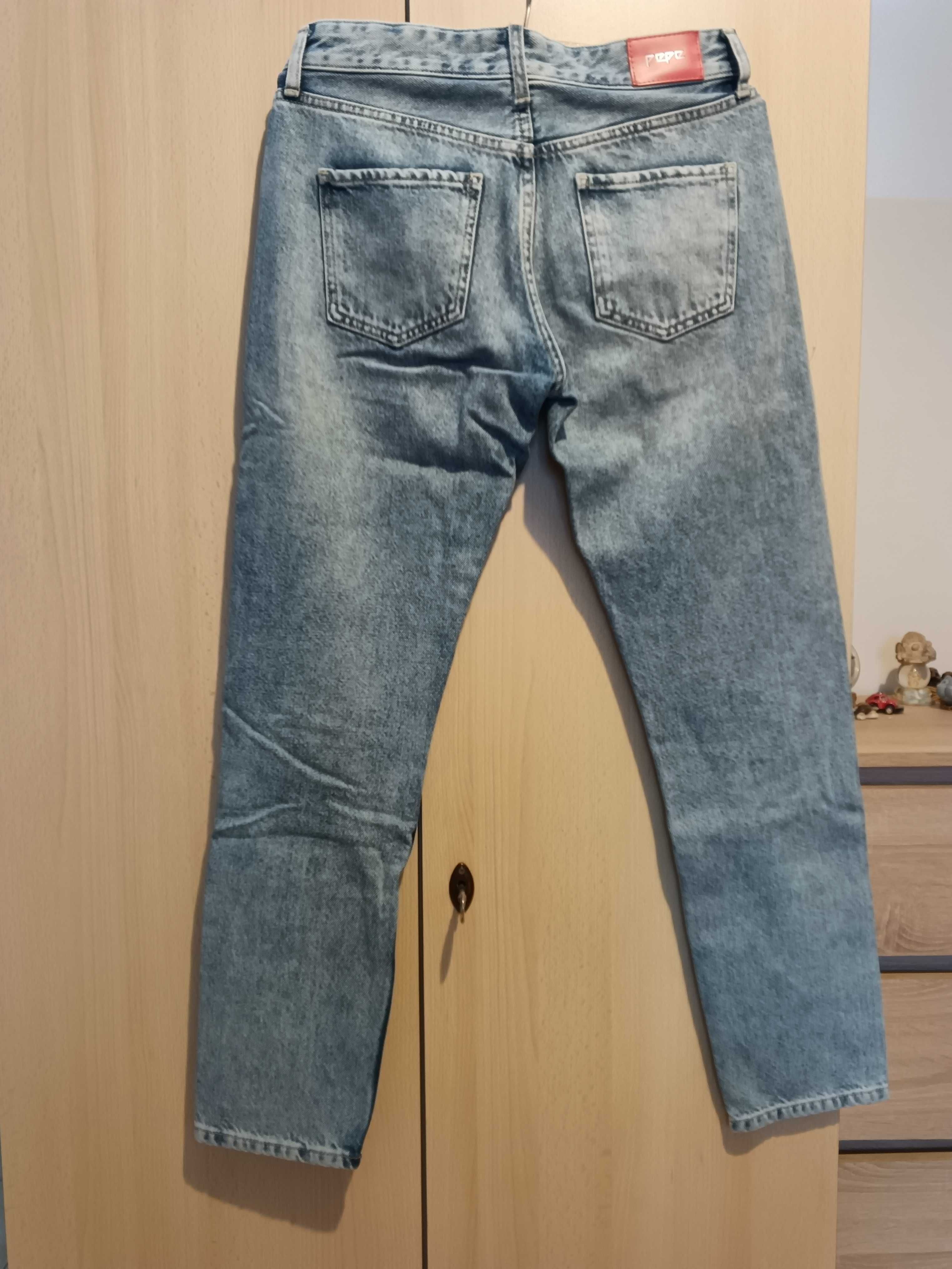 Dżinsy Straight marki Pepe jeans w roz. 26/30