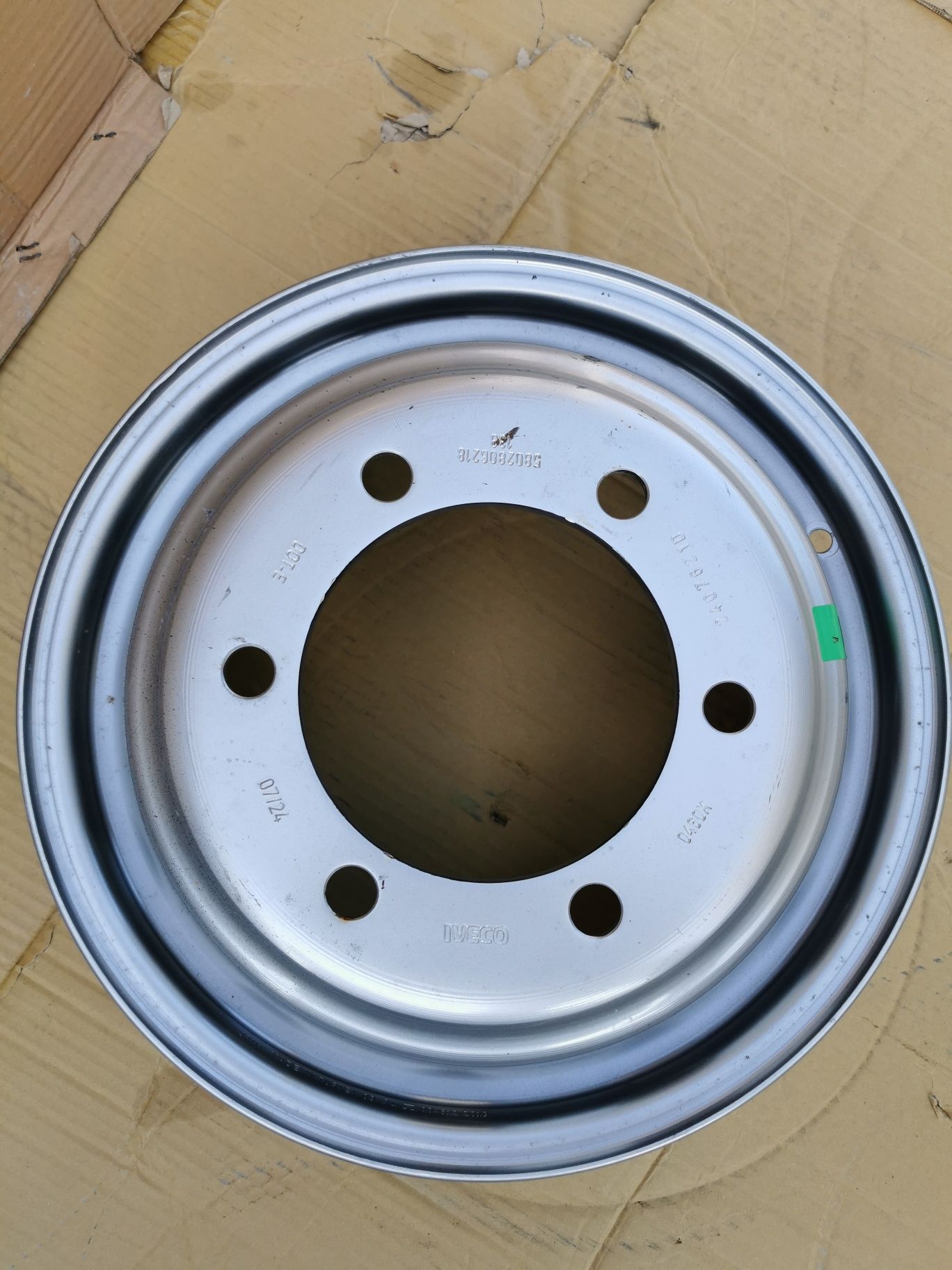 FELGA 16" IVECO DAILY 60C, 65C, 70C, Bliźniak