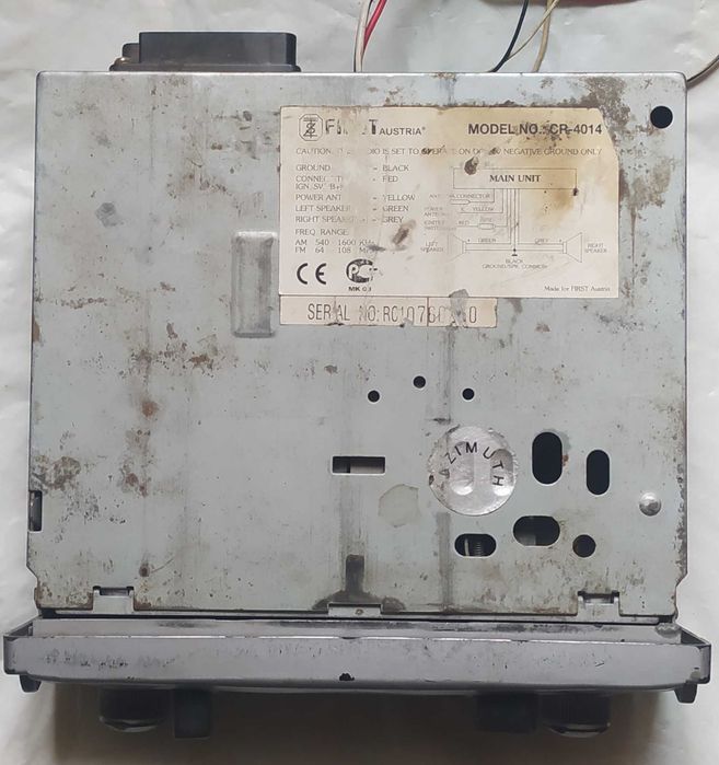 Автомагнитола First б/у