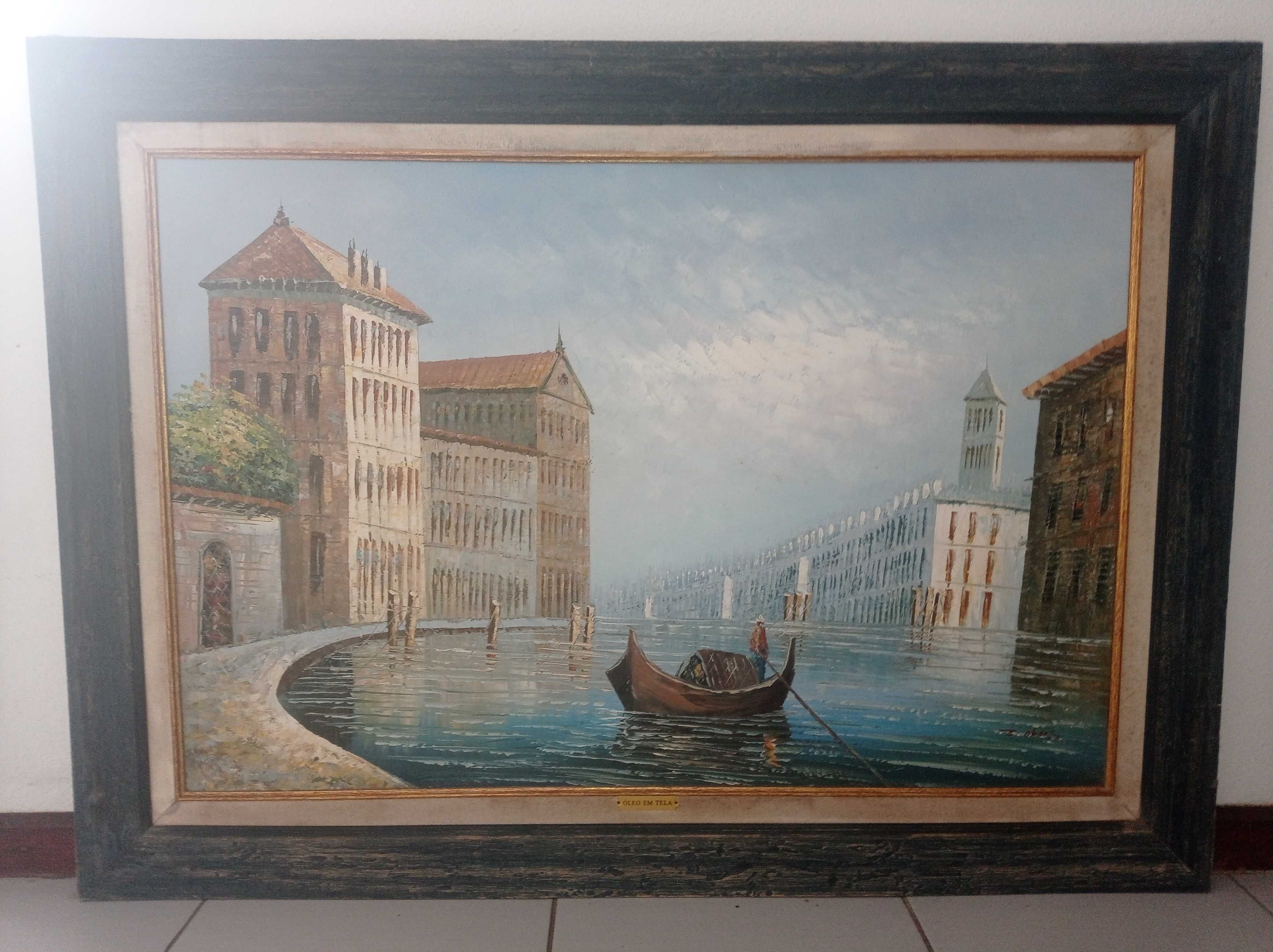 Quadro pintado a óleo