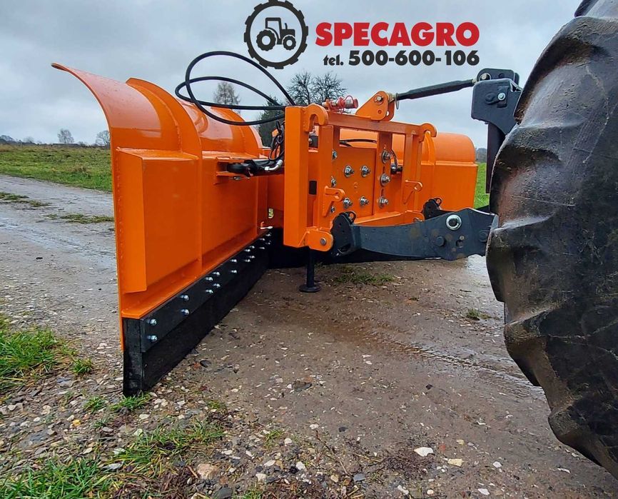 Pług do śniegu komunalny prosty 2,6m pług śnieżny Promocja od ręki