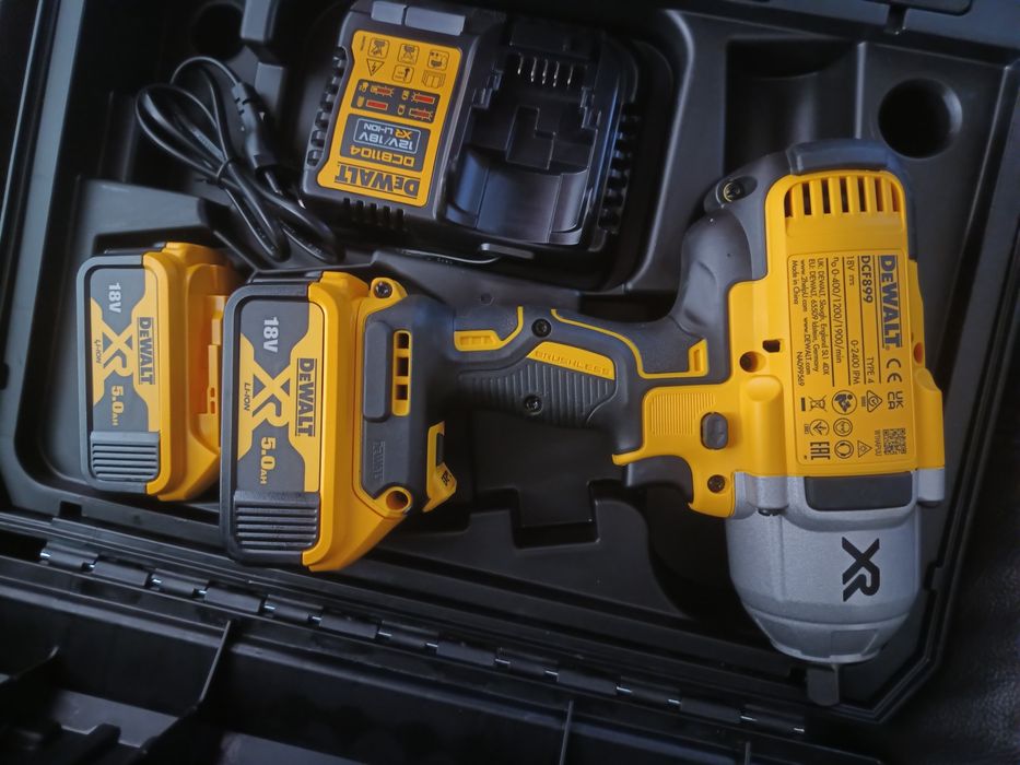 Ударний гайковерт аккумуляторний dewalt DCF899P2 девольт