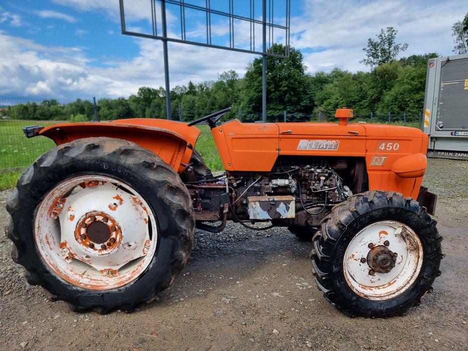 Ciągnik Fiat 415 DT, napęd 4x4, 45KM, wspomaganie