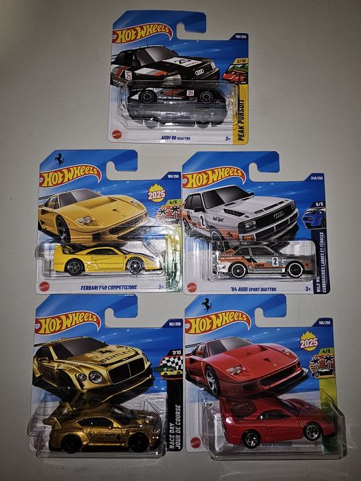 Sprzedam zestaw 5 szt hot wheels.