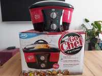 GO CHEF MULTICOOKER 8w1 / Jak Nowy / Nowe Akcesoria.