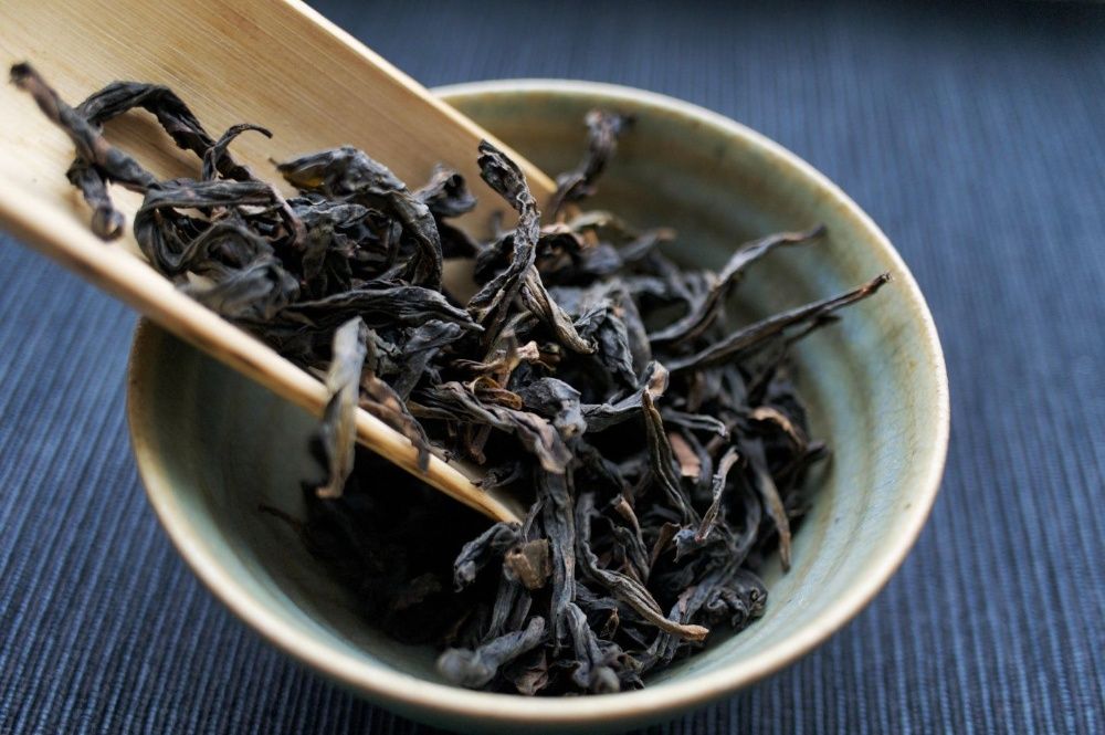 Китайский черный чай темный улун Да Хун Пао(Большой красный халат)