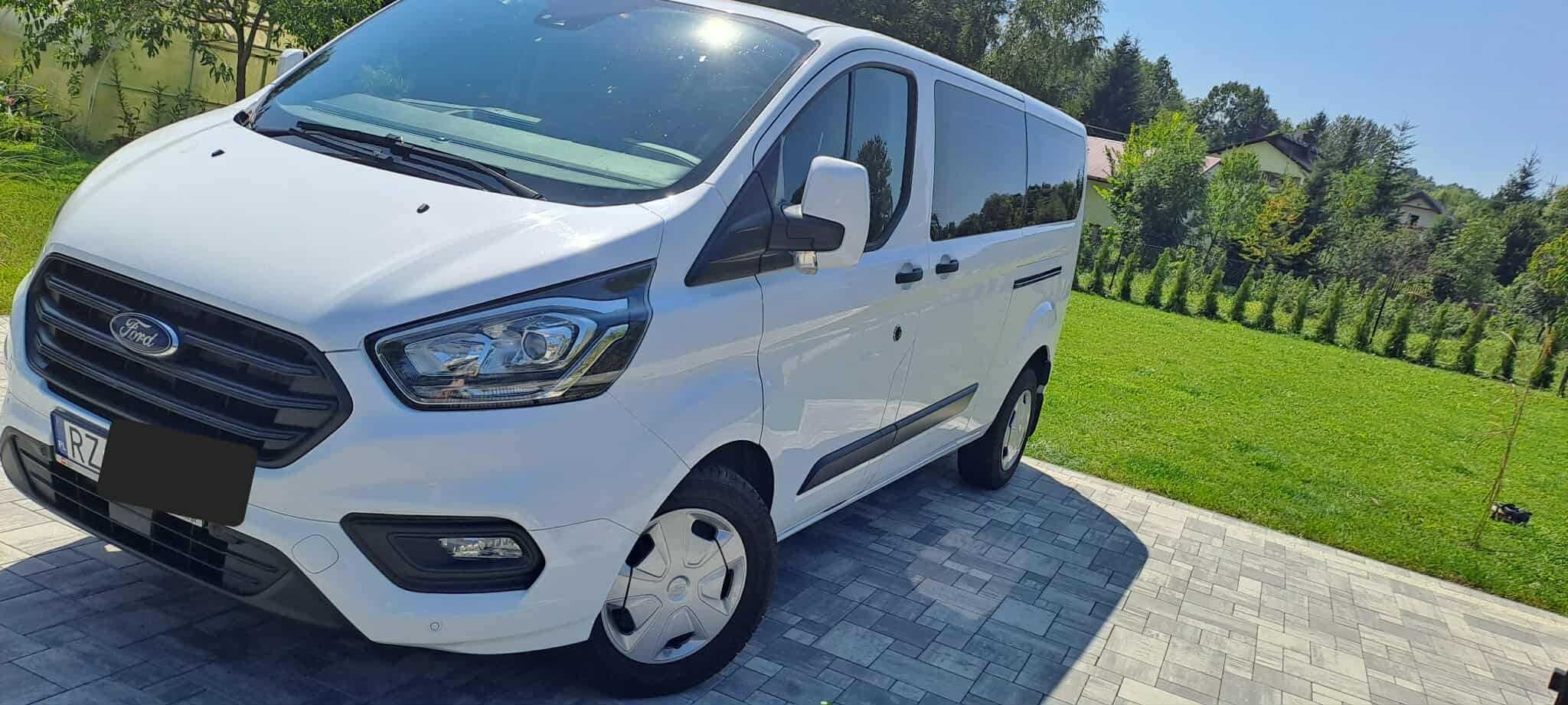 Wynajmę busa 9 osobowego Ford Transit Custom