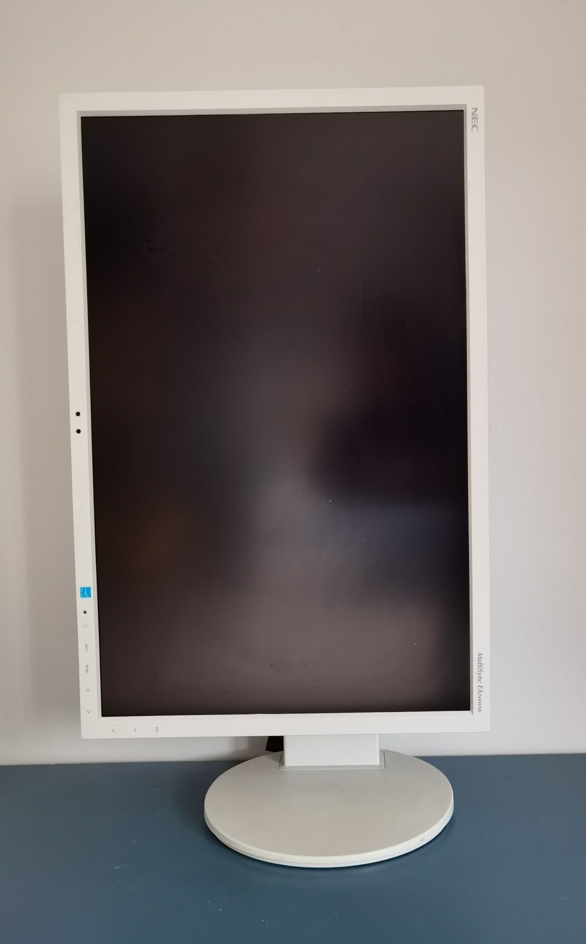 Monitor NEC EA244WMi 24" biały IPS LED FHD+, stan idealny okazja