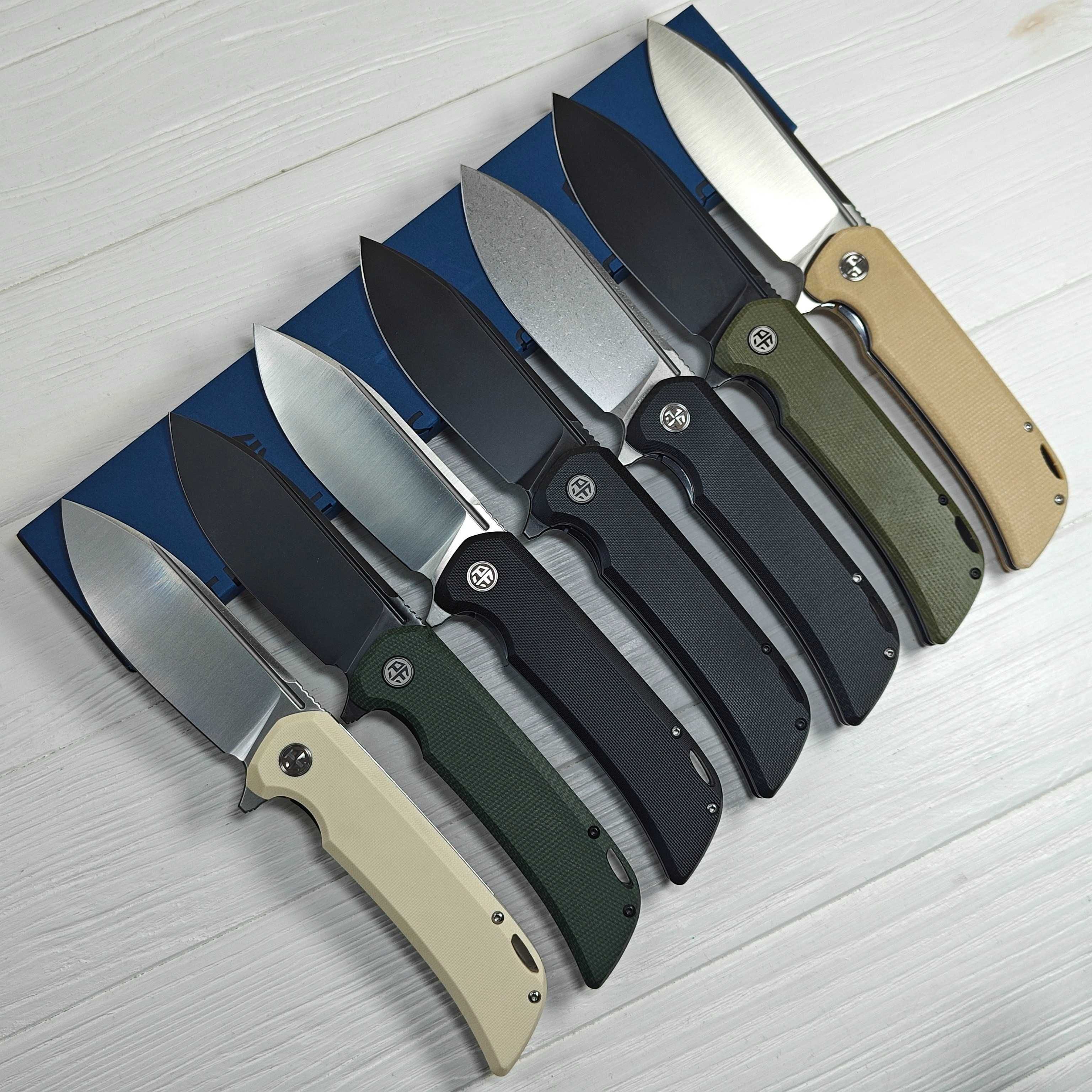 Складной нож PETRIFIED FISH PFB05 Tunny 14C28N (оригінал) ніж EDC