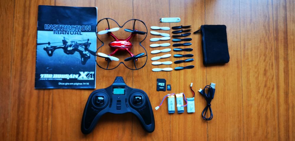 Drone com portes incluídos