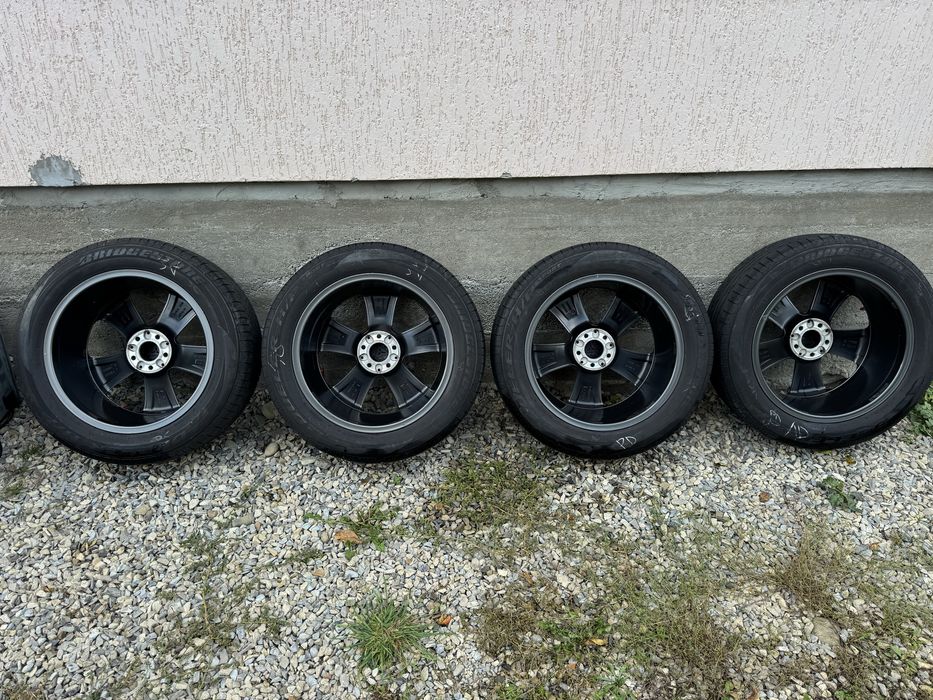 4 оригінальних диски Mercedes R19” з резиною 235/55/19 Bribgestone