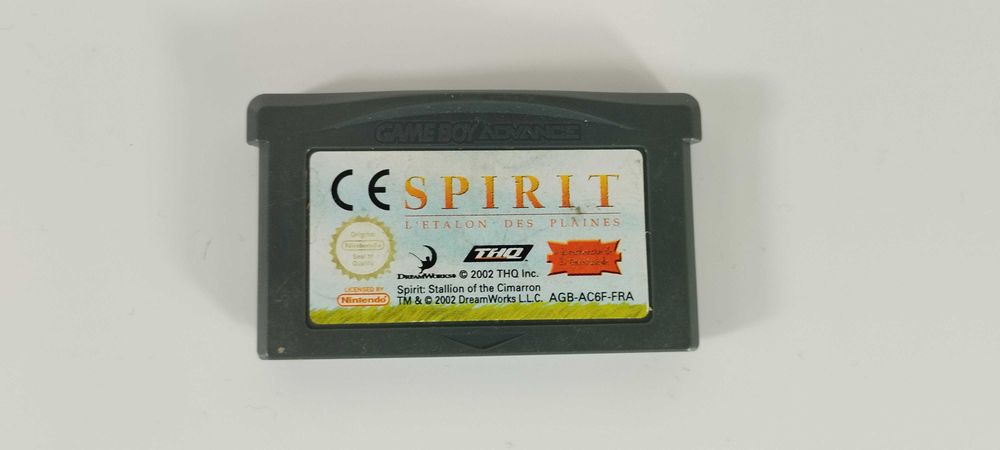 Spirit L'Étalon des Plaines - Gameboy Advance GBA