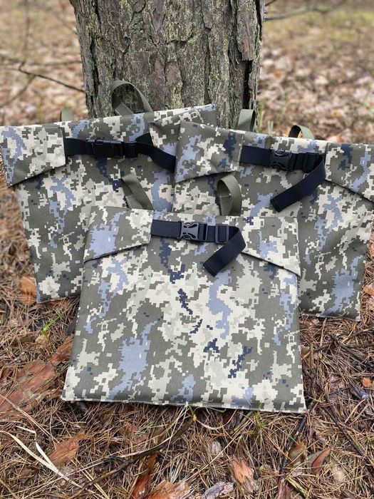 Сідушка, піджопник, каремат, «Піксель», «Мультикам», «Олива» з MOLLE
