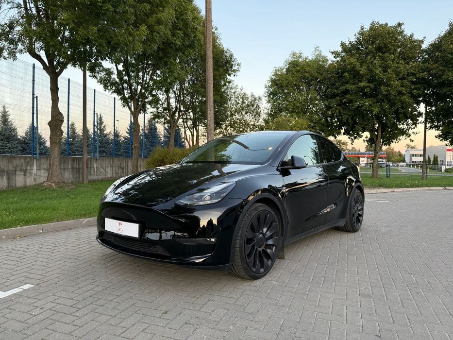 Tesla Y Performance , Gwarancja , Bezwypadkowy , Fvat23%
