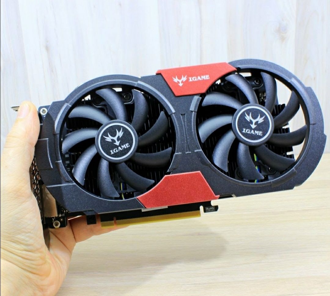 Игровая видеокарта Colorful iGame GTX 1050ti 4Gb GDDR5 128bit