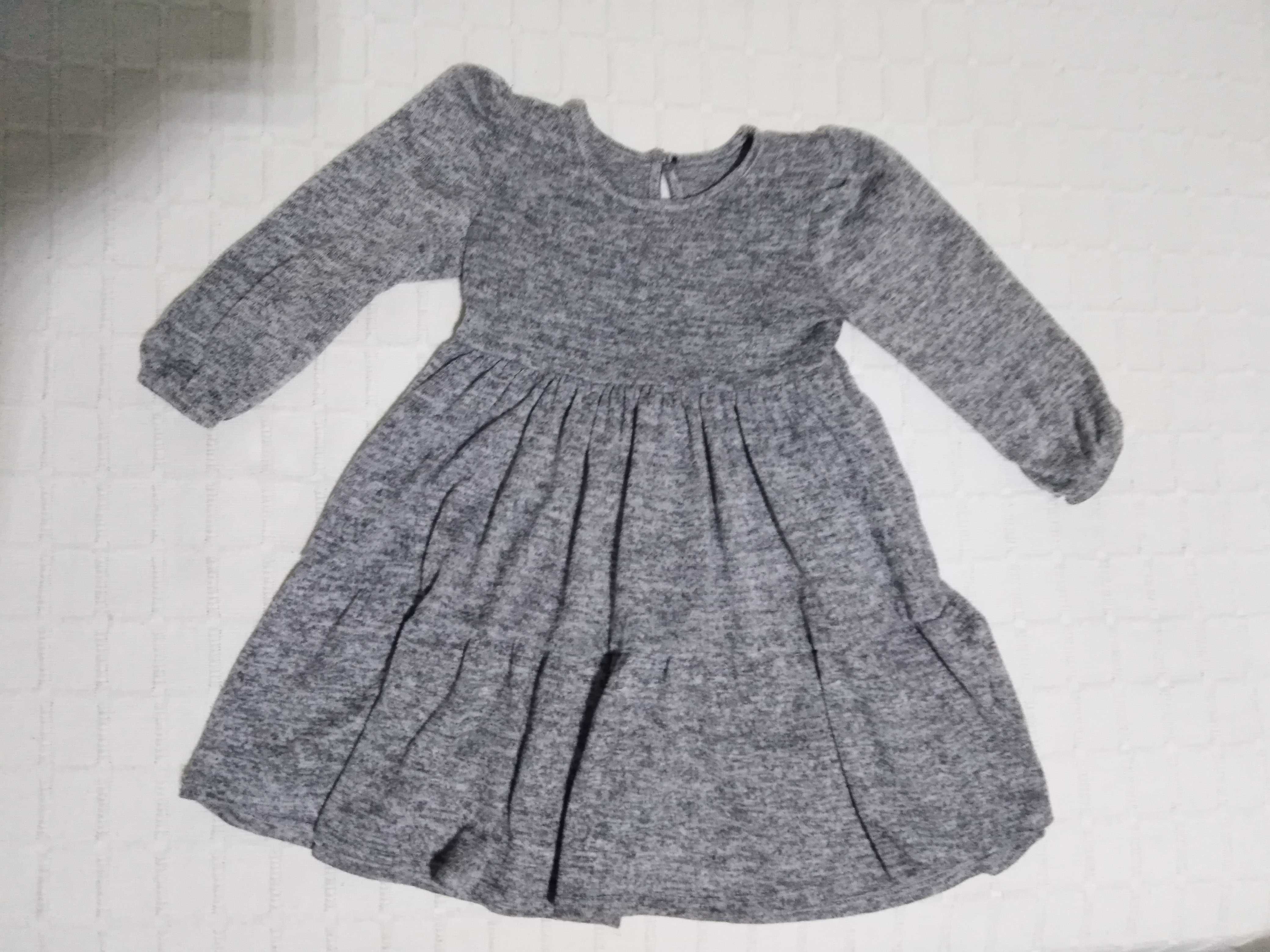 Vestido Criança Cinzento