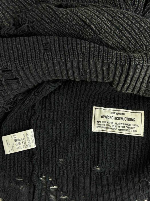 MAISON MIHARA YASUHIRO Distressed свитер свитшот Sweater светр кофта L