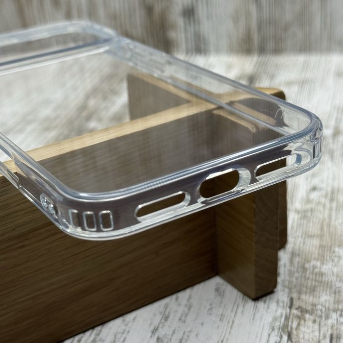 Чехол прозрачный Fibra Crystal на iPhone 17 Pro Max/ 17 Pro/ 17 Чохол