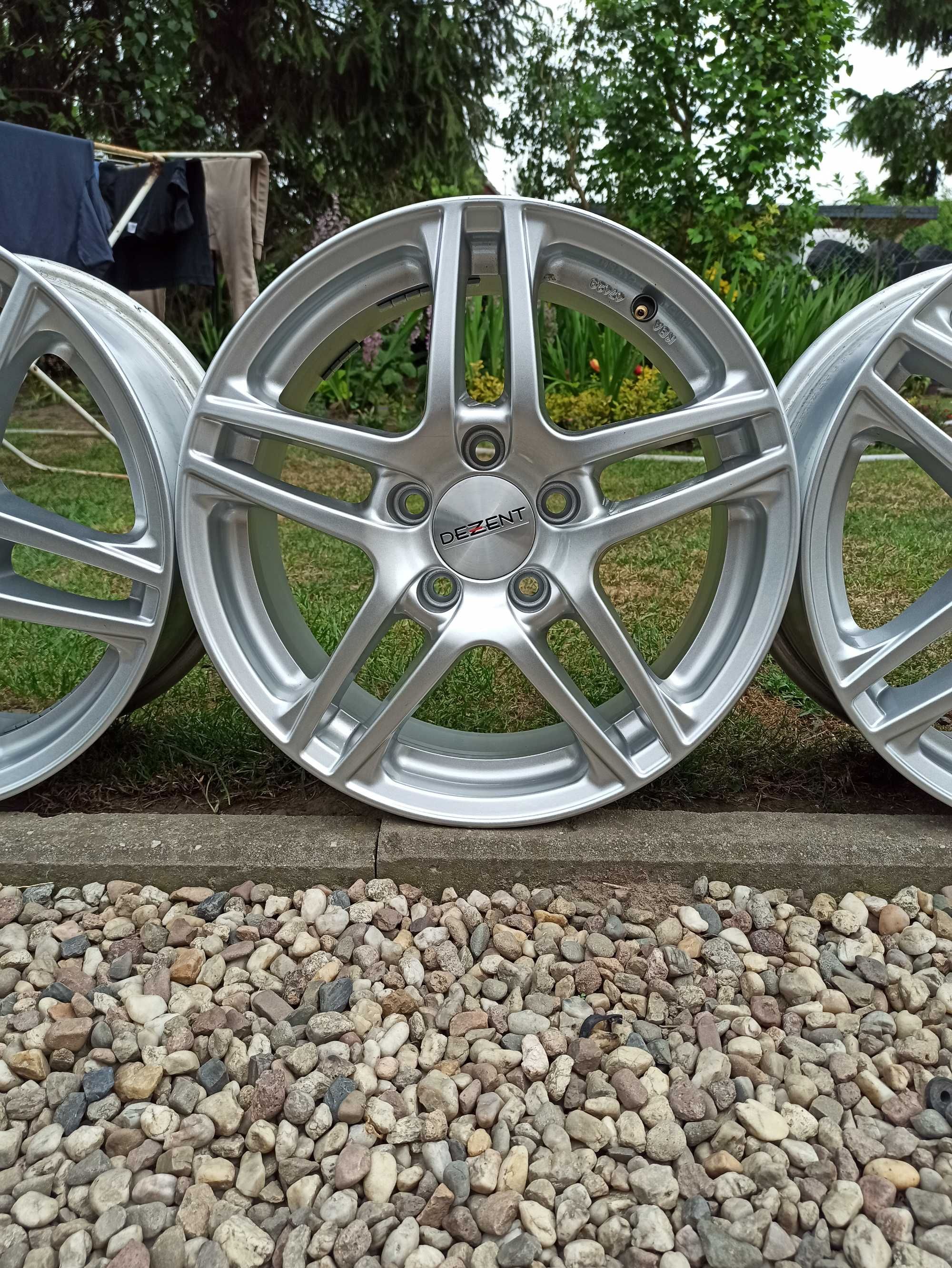 Alufelgi Felgi aluminiowe 16" Cali 5x112 vw audi *DEZENT* NOWE
