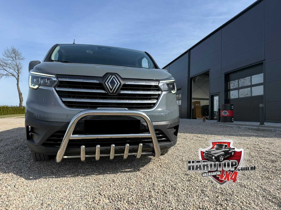 Orurowanie Renault Master Kły Baranek niskie Grill Chrom
