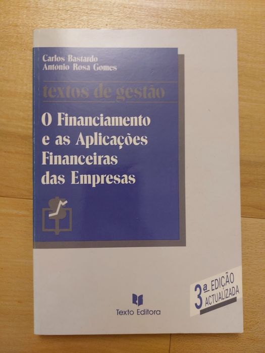 Livro Financiamento e as aplicações financeiras das empresas