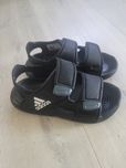 Sandały sandałki adidas 26 czarne piankowe