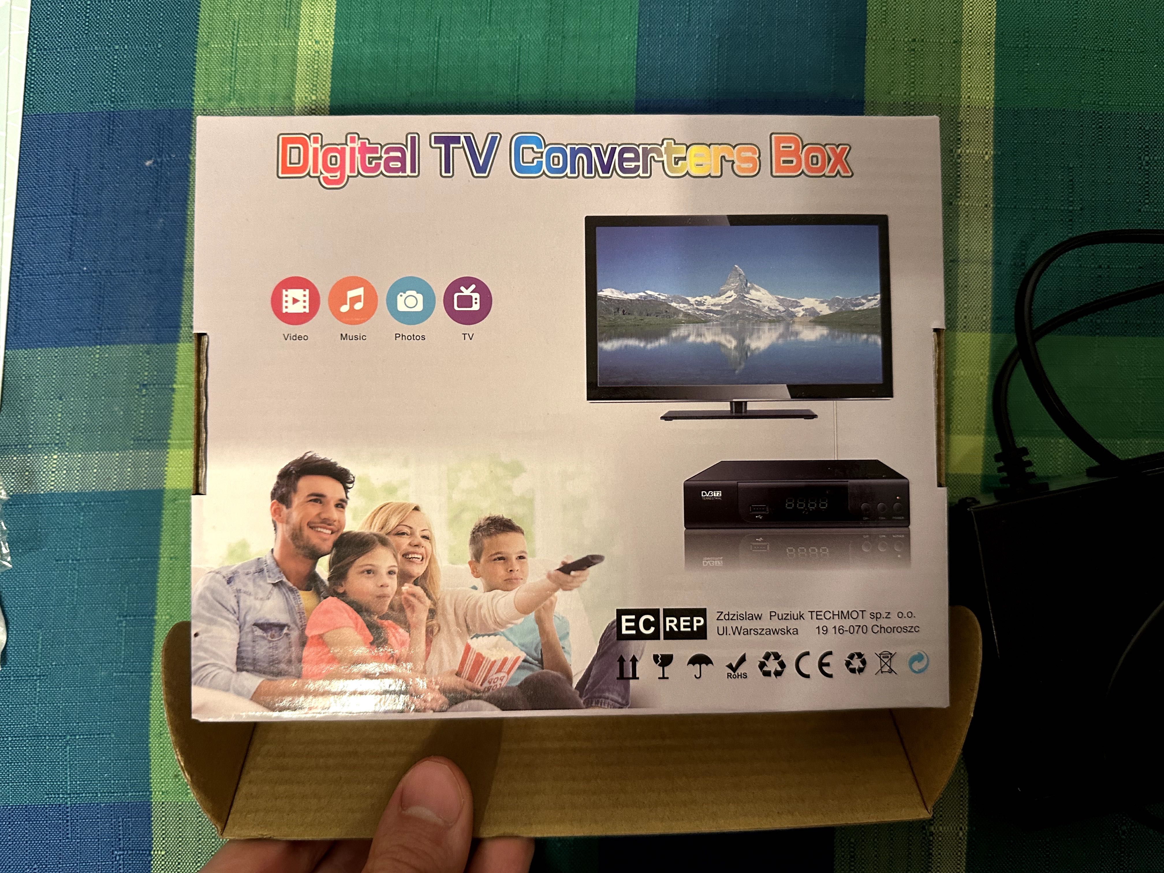 dekoder DVBT2 DVBT-2 FullHD H.265 MPEG-4/AVC
