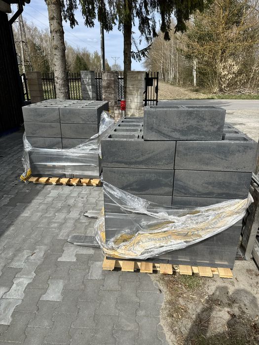 Promocja CZARNY ONYKS 500x200x200 promocja tanio ! pustak ogrodzeniowy