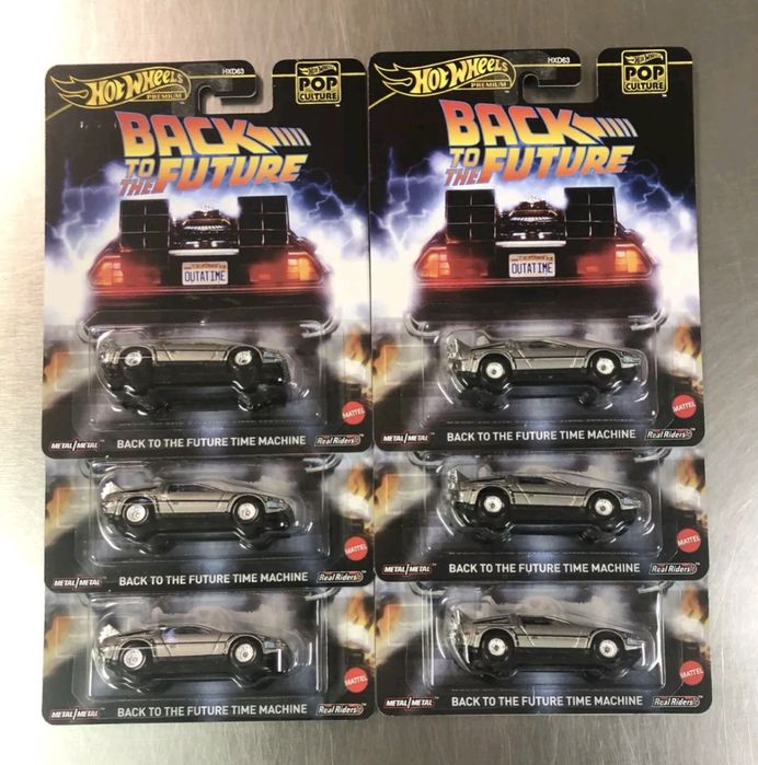 Back future hot wheels delorean time machine хот вілс Делоріан назад