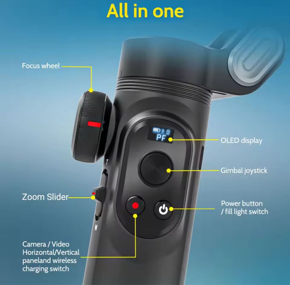 Gimball Smart x pro para telemóveis